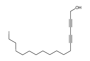 2,4-十七二炔-1-醇结构式