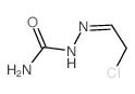 Hydrazinecarboxamide, 2-(2-chloroethylidene)- Structure