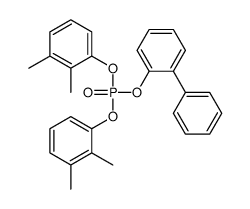 bis(2,3-dimethylphenyl) (2-phenylphenyl) phosphate Structure