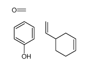 4-ethenylcyclohexene,formaldehyde,phenol结构式