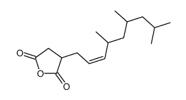 dihydro-3-(4,6,8-trimethyl-2-nonenyl)furan-2,5-dione Structure