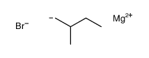magnesium,2-methanidylbutane,bromide Structure