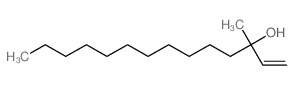 1-Tetradecen-3-ol,3-methyl-结构式