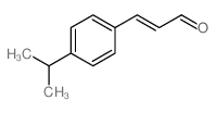 2-Propenal,3-[4-(1-methylethyl)phenyl]- Structure