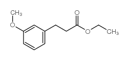 3-(3-甲氧基苯基)丙酸乙酯结构式