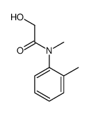 2-hydroxy-N-methyl-N-(2-methylphenyl)acetamide Structure