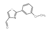 2-(3-METHOXYPHENYL)THIAZOLE-4-CARBALDEHYDE Structure