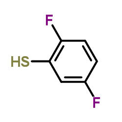 2,5-二氟苯硫酚结构式