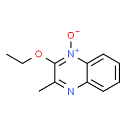 Quinoxaline, 2-ethoxy-3-methyl-, 1-oxide (9CI) structure