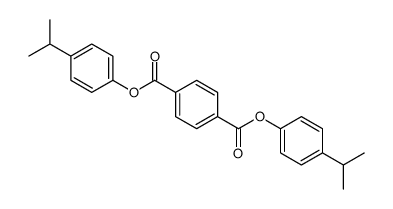 bis(4-propan-2-ylphenyl) benzene-1,4-dicarboxylate结构式