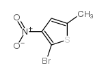 2-溴-5-甲基-3-硝基噻吩结构式