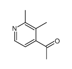 Ethanone, 1-(2,3-dimethyl-4-pyridinyl)- (9CI) Structure