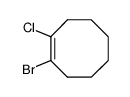 1-bromo-2-chloro-cyclooctene结构式