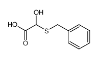 benzylsulfanyl-hydroxy-acetic acid结构式