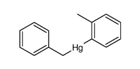 benzyl-o-tolyl-mercury Structure