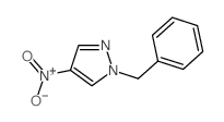 1-苄基-4-硝基-1H-吡唑结构式