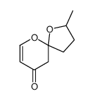 2-methyl-1,10-dioxaspiro[4.5]dec-8-en-7-one结构式