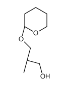(2R)-2-Methyl-3-(tetrahydro-2H-pyran-2-yloxy)-1-propanol结构式