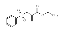 2-(ETHOXYCARBONYL)PROP-2-EN-1-YL PHENYL SULFONE结构式