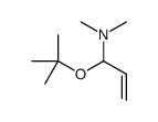 N,N-dimethyl-1-[(2-methylpropan-2-yl)oxy]prop-2-en-1-amine Structure