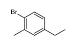 4-ethyl-1-bromo-2-methyl-benzene结构式