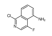 1-Chloro-4-fluoroisoquinolin-5-amine Structure