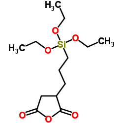 二氢-3-[3-(三乙氧基硅基)丙基]呋喃-2,5-二酮结构式