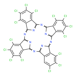 pentadecachloro-29H,31H-phthalocyanine Structure