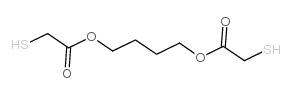 1,4-丁二醇双(巯基乙酸酯)结构式
