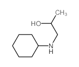 2-Propanol,1-(cyclohexylamino)- Structure