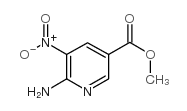 METHYL 6-AMINO-5-NITROPYRIDAZINE-3-CARBOXYLATE structure