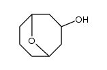 3-hydroxy-9-oxabicyclo[3.3.1]nonane结构式