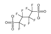 1,1,2,2,3,3,4,4-octafluorobutane-1,4-disulfonyl chloride结构式