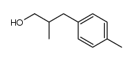 2-methyl-3-p-tolyl-propan-1-ol结构式