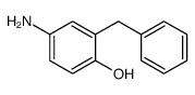4-amino-2-benzylphenol结构式