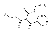 Benzoylmalonic acid diethyl ester structure