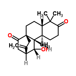 (5BETA,8BETA,9BETA,10ALPHA,11ALPHA,12BETA)-11-羟基阿替生-16-烯-3,14-二酮结构式