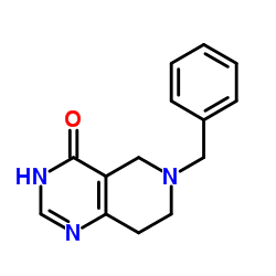 6-苄基-5,6,7,8四氢吡咯并[4,3-D]嘧啶-4(3H)-酮结构式