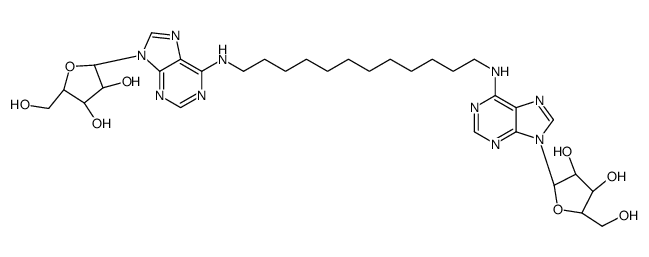 bis(N(6)-adenosyl)dodecane结构式