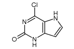 4-Chloro-2-oxo-1,2-dihydropyrrolo[3,2-d]pyrimidine Structure