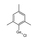 chloro-(2,4,6-trimethylphenyl)germane Structure