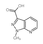 1-甲基-1H-吡唑并[3,4-b]吡啶-3-羧酸结构式
