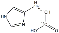 尿刊酸-13C3结构式
