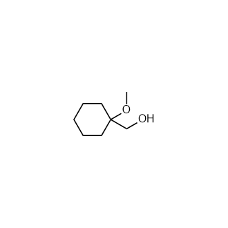 (1-Methoxycyclohexyl)methanol Structure