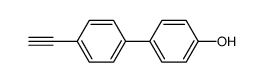 4'-炔基-[1,1'-联苯]-4-醇结构式