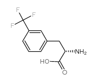 L-3-三氟甲基苯丙氨酸结构式