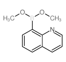 dimethoxy(quinolin-8-yl)borane Structure