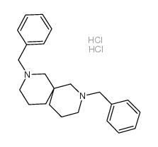 2,8-Diazaspiro[5.5]undecane, 2,8-bis(phenylmethyl)-, hydrochloride (1:2) Structure
