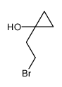 1-(2-bromoethyl)cyclopropan-1-ol结构式