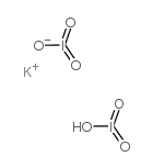 Potassium hydrogen diiodate structure